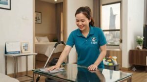 Giúp việc nhà ở lại Quận 1 biết tiếng Anh giao tiếp
