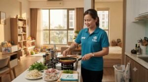 Bảng giá dịch vụ giúp việc nhà ở lại tại TPHCM chi tiết, hợp lý