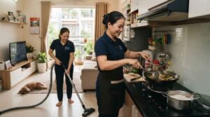 Đội ngũ giúp việc nhà ở lại quận 8 lý lịch rõ ràng