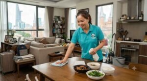 Giúp việc nhà chăm sóc người già ở lại Quận 1 chu đáo