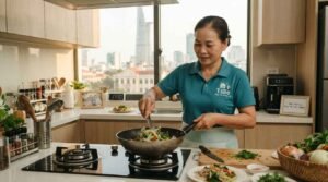 Tìm người giúp việc nhà chăm em bé ở lại Quận 1 tận tâm