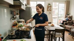 Giúp việc nhà ở lại quận 6 chăm sóc em bé chu đáo