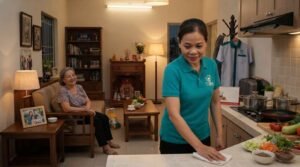 Giúp việc trông trẻ và chăm sóc em bé ở lại Quận 5