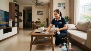 Dịch vụ giúp việc quận 8 vệ sinh nhà bếp sạch sẽ