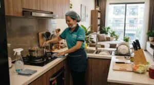 Người giúp việc ăn ở lại làm việc nhà tận tâm tại quận 8
