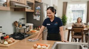 Giúp việc nhà ở lại Quận 12 dọn dẹp và tổng vệ sinh nhà cửa