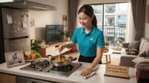 Tìm người giúp việc nhà Quận 4 chăm em bé chu đáo, yêu trẻ