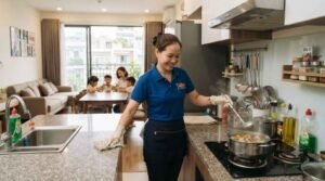 Thuê giúp việc nhà ở lại tại Quận 10 nấu ăn ngon, chuẩn vị