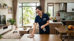 Đặt dịch vụ giúp việc nhà ở lại tại Tân Uyên uy tín, chuyên nghiệp