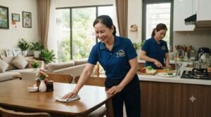 Khách hàng đánh giá cao dịch vụ giúp việc nhà ở lại tại Tân Uyên