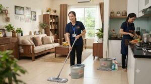 Giúp việc nhà ở lại Cần Giờ chăm em bé chu đáo