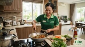 Giúp việc nhà ở lại Bến Cát nấu ăn ngon