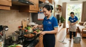 Bảng giá dịch vụ giúp việc nhà ở lại tại Dĩ An tiết kiệm