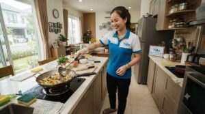 Liên hệ đặt dịch vụ giúp việc nhà ở lại tại Nhà Bè ngay