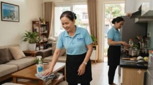 Hình ảnh căn nhà sạch đẹp nhờ dịch vụ giúp việc nhà ở lại tại Vũng Tàu chu đáo