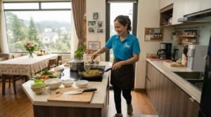 Giúp việc nhà ở lại chăm sóc người già và trẻ nhỏ tại Đà Lạt
