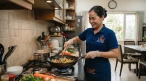 Bàn giao nhân viên giúp việc nhà ở lại Thủ Dầu Một cho khách hàng