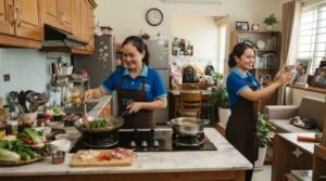 Đội ngũ nhân sự dịch vụ giúp việc nhà ở lại tại Tân An chuyên nghiệp và tận tụy