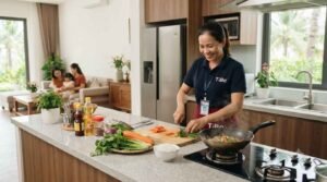 Người giúp việc nhà ở lại tại Phan Thiết chăm sóc người lớn tuổi chu đáo