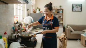 Người giúp việc ăn ở lại Hóc Môn yêu trẻ em, hỗ trợ chăm sóc bé yêu an toàn
