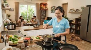 Khách hàng đánh giá cao dịch vụ giúp việc nhà ở lại Long Khánh