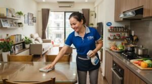 Giúp việc nhà ở lại Dĩ An dọn dẹp vệ sinh nhà cửa sạch sẽ
