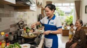 Người giúp việc nhà ở lại Rạch Giá nấu ăn ngon và chu đáo