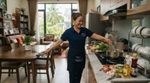 Giúp việc nhà ở lại Kiên Giang trông trẻ em an toàn