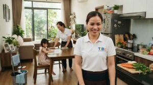 Giúp việc gia đình ở lại Rạch Giá dọn dẹp nhà cửa sạch sẽ