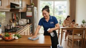 Giúp việc nhà theo giờ kết hợp ở lại Bến Cát