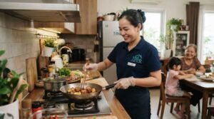 Đào tạo nhân viên giúp việc nhà ở lại tại Bình Dương