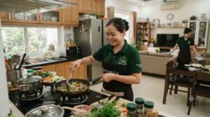Dịch vụ giúp việc nhà ăn ở lại tại TP Thuận An Bình Dương giá tốt