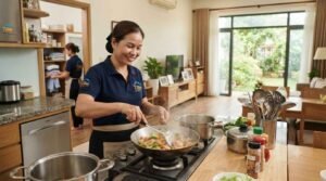 Giúp việc nhà ở lại Cần Giờ nấu ăn ngon gia đình