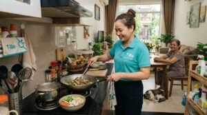 Đội ngũ nhân viên dịch vụ giúp việc nhà ở lại Cần Thơ chuyên nghiệp