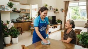 Người giúp việc ở lại chăm sóc người già tại Đắk Lắk tận tâm