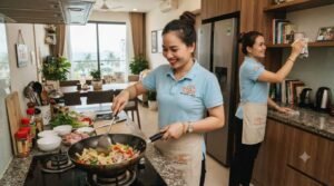 Giúp việc nhà ở lại chăm sóc bé yêu tại Khánh Hòa an toàn