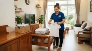 Giúp việc nhà ở lại Tân Uyên chăm sóc người già chu đáo