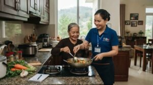 Giúp việc gia đình ở lại trông trẻ, chăm sóc em bé an toàn tại Lâm Đồng