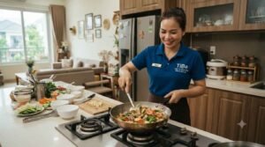 Giúp việc gia đình ở lại Bà Rịa Vũng Tàu tận tâm