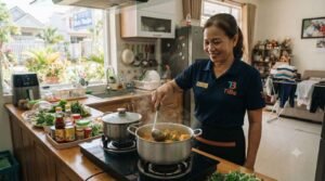 Người giúp việc nhà ở lại Bình Thuận nấu ăn ngon và chu đáo
