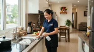Dịch vụ giúp việc nhà ở lại tại Bến Cát uy tín