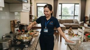 Dịch vụ giúp việc nhà ở lại tại Phú Mỹ uy tín, tận tâm chăm sóc tổ ấm gia đình